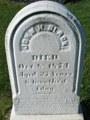 John H. Black tombstone