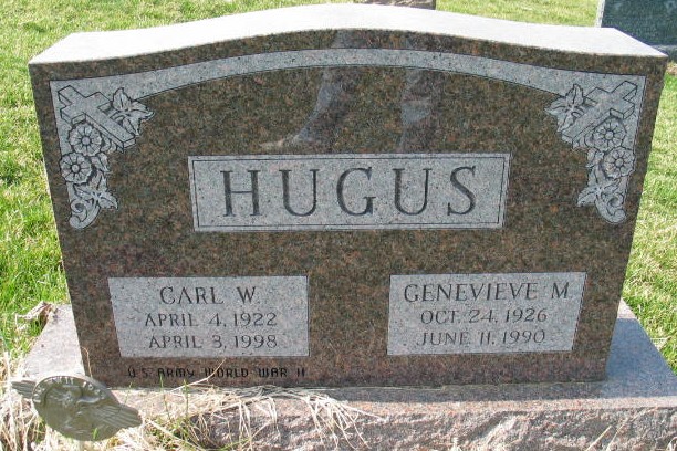 Genevieve M. Hugus tombstone