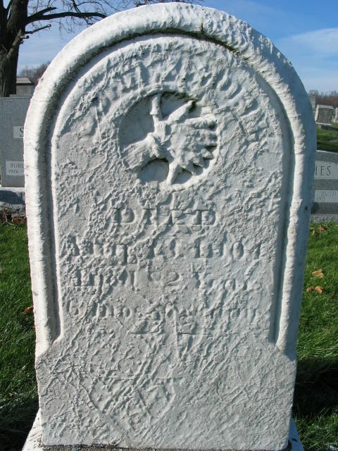 John J. Horn tombstone