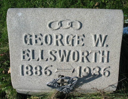George W. Ellsworth tombstone