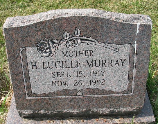 H. Lucille Murray tombstone