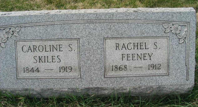 Caroline S. Skiles tombstone