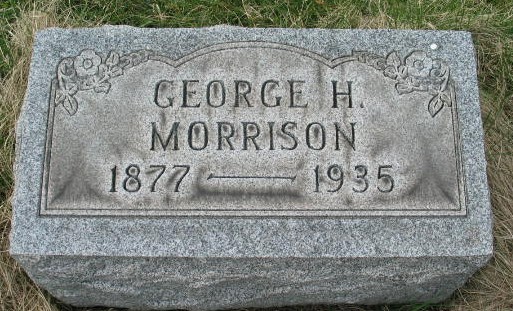 George H. Morrison tombstone