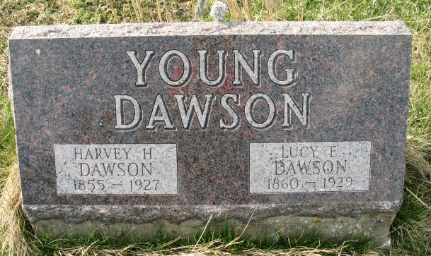 Harvey H. Dawson tombstone