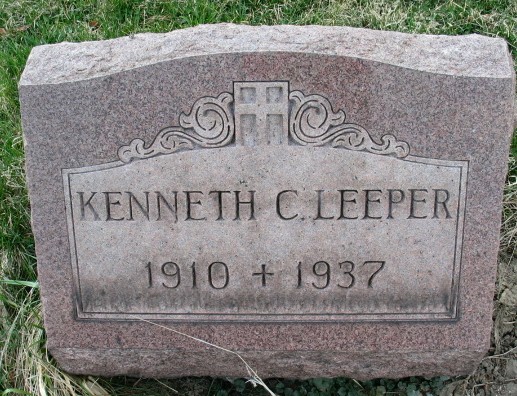 Kenneth C. Leeper tombston