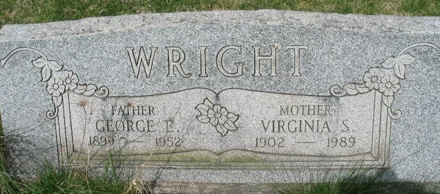 George E. and Virginia S. Wright