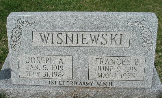 Frances B. Wisniewski tombstone