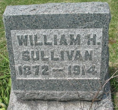 William H. Sullivan tombstone