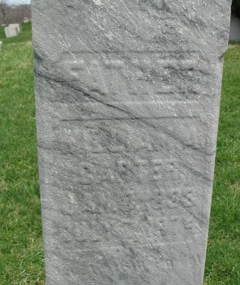 William A. Carter tombstone