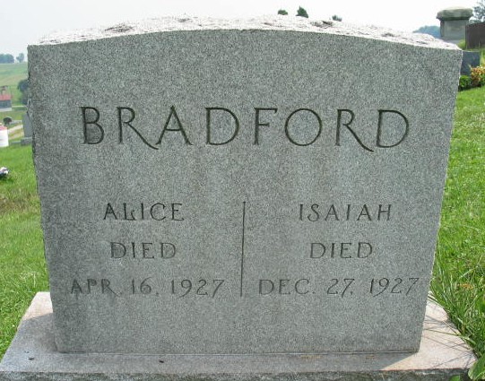Alice and Isaiah Bradford