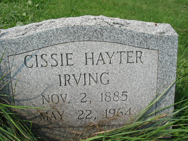 Cissie Hayter Irving