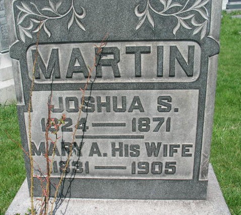 Joshua S. and Mary A. Martin