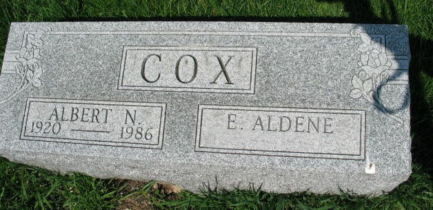 Albert N. and E Aldene Cox