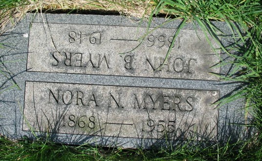 John B. Myers and Nora N. Myers