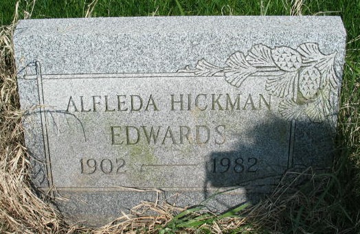 Alfleda Hickman Edwards