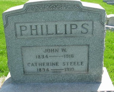 John W. and Catherine Steele Phillips