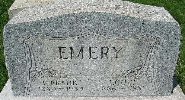 B. Frank and Lou H. Emery