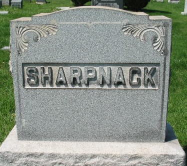 Sharpnack family monument