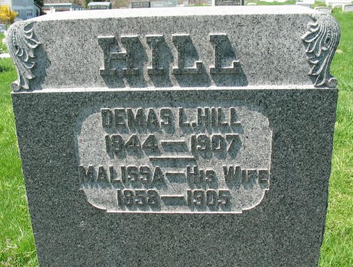 Demas L. and Malissa Hill