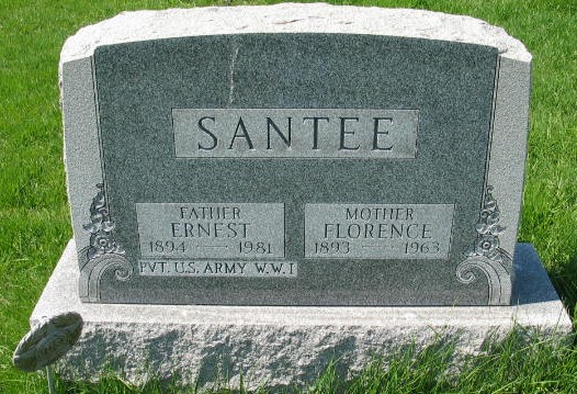 Ernest and Florence Santee