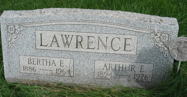 Bertha E. and Arthur E. Lawrence