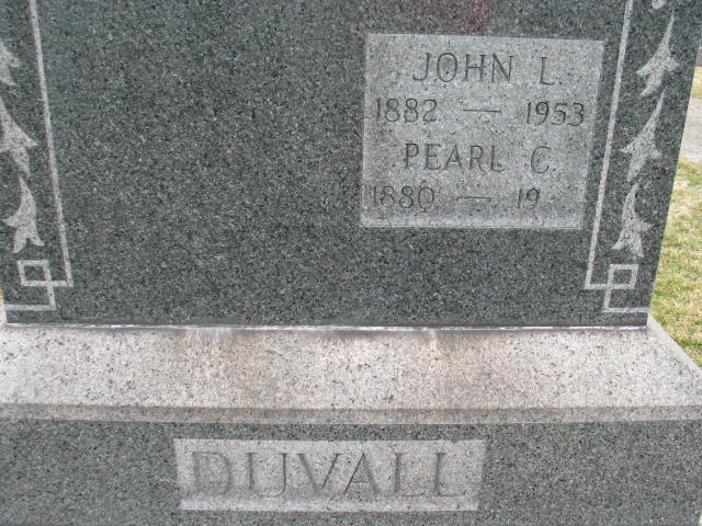 John L. and Pearl C. Duvall