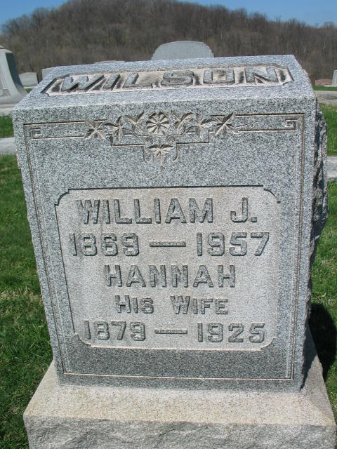 William J. and Hannah Wilson
