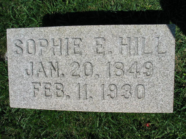 Sophie E. Hill