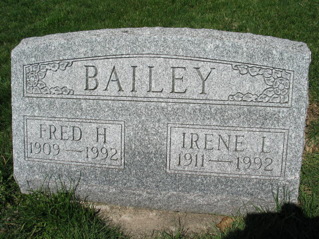 Fred H. and Irene L. Bailey