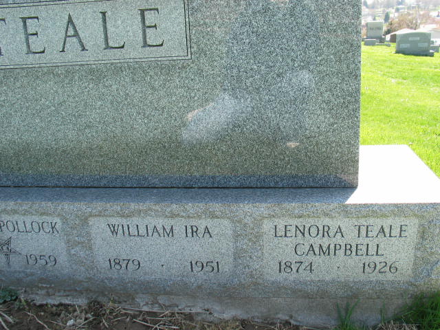William Ira Teale and Lenora Teale Campbell
