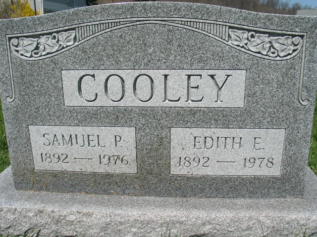 Samuel P. and Edith E. Cooley