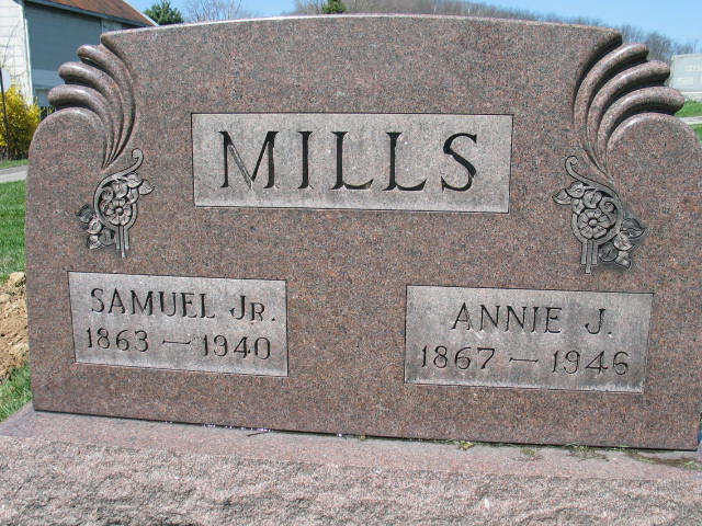 Samuel and Annie J. Mills Jr.