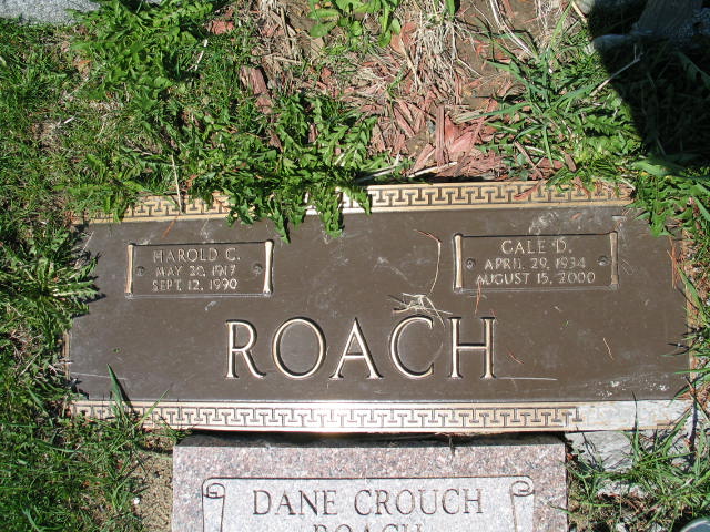 Harold C and Gale D. Roach