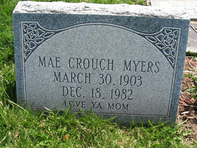Mae Crouch Myers