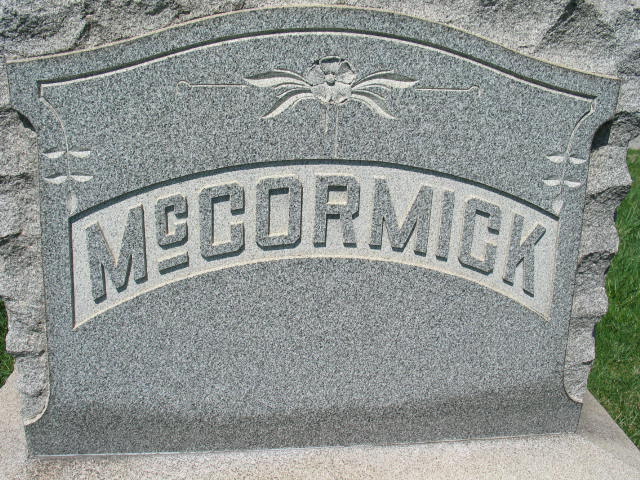 McCormick family monument