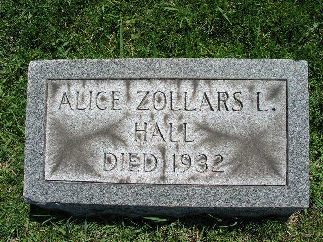 Alice Zollars L. Hall