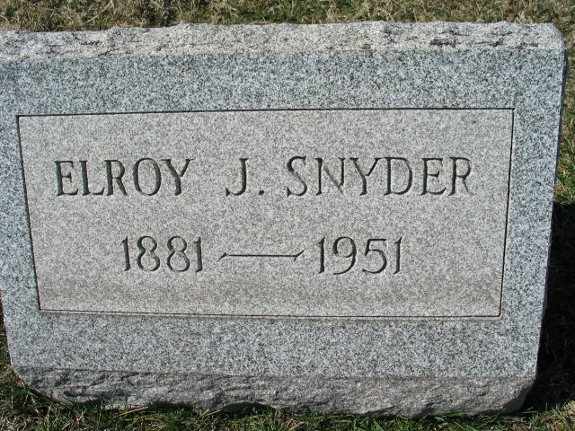 Elroy J. Snyder