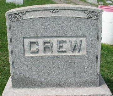 Crew family monument