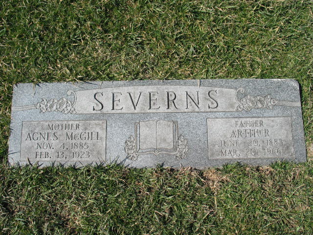 Agnes McGill Severns and Arthur Severns