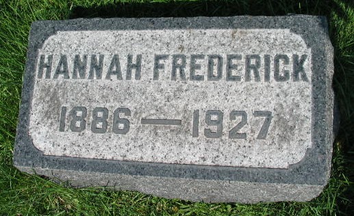 Hannah Frederick