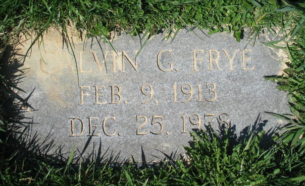 Calvin G. Frye