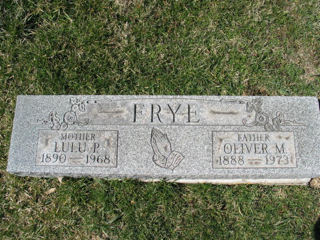 Lulu P. and Oliver M. Frye