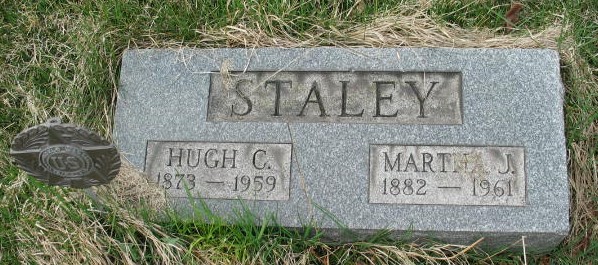 Hugh C. and Martha J. Staley