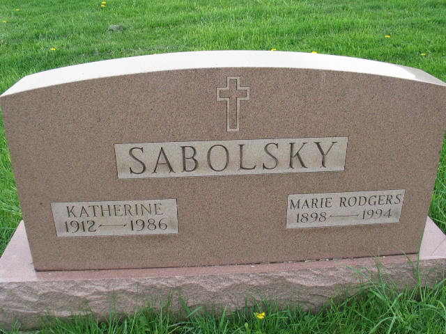 Katherine Sabolsky and Marie Rodgers