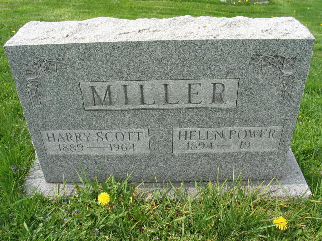 Harry Scott and Helen Power Miller