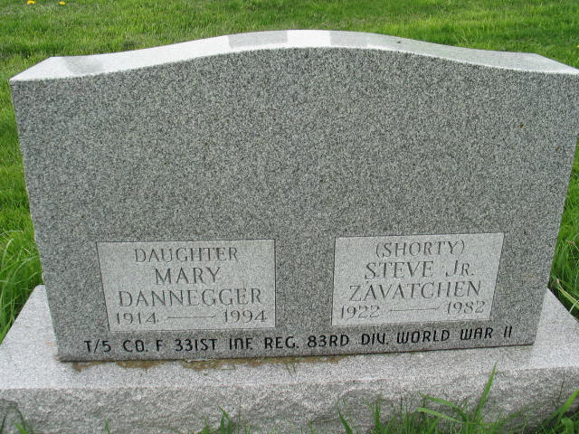 Mary Dannegger, Steve Zavatchen Jr.