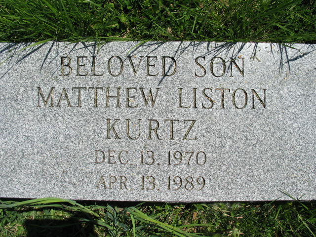 Matthew Liston Kurtz