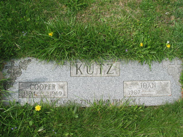 Cooper and Joan Kutz