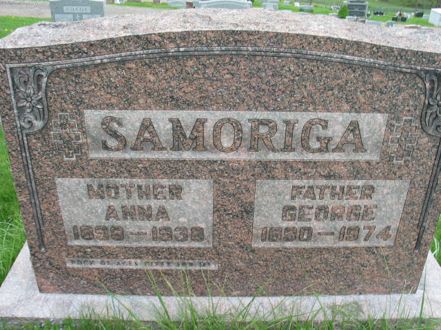 Anna and George Samoriga