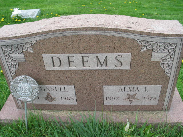 A. Russell Deems and Alma I. Deems